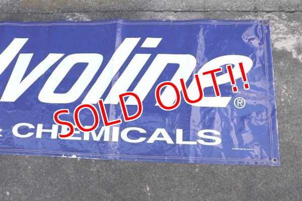 画像4: dp-201001-23 Valvoline / 1990's〜Huge Vinyl Banner