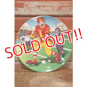 画像: ct-201001-09 McDonald's / Collectors Plate "American Football"