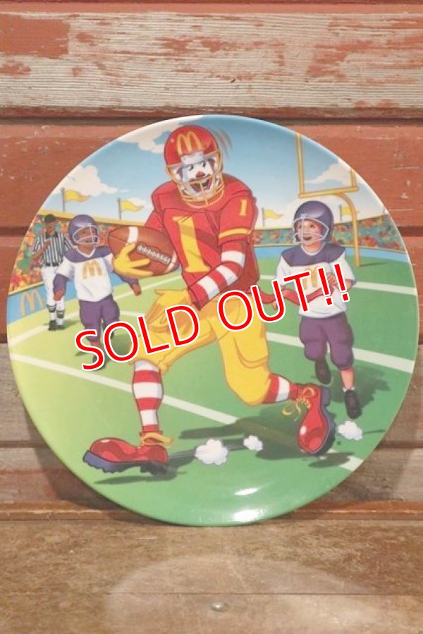 画像1: ct-201001-09 McDonald's / Collectors Plate "American Football"