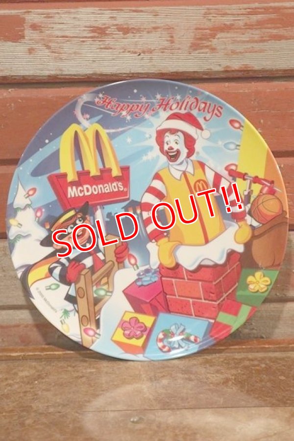 画像1: ct-201001-09 McDonald's / 2005 Collectors Plate "Happy Holidays"