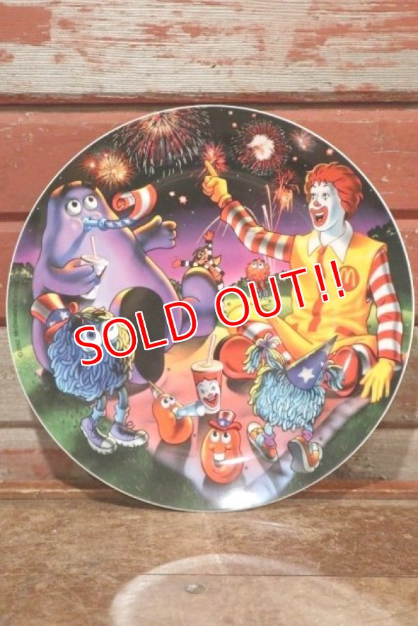 画像1: ct-201001-09 McDonald's / 2002 Collectors Plate "Fireworks"