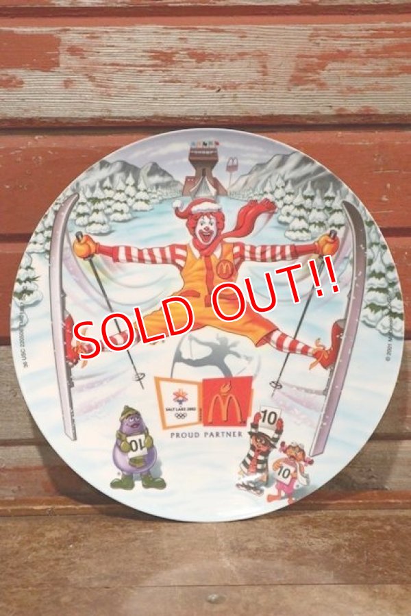 画像1: ct-201001-09 McDonald's / 2001 Collectors Plate "Salt Lake 2002"