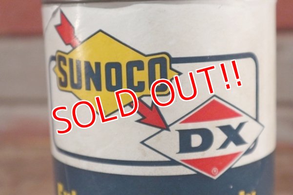 画像2: dp-201001-36 SUNOCO DX / One Quart Motor Oil Can