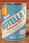 画像1: dp-201001-31 Shell ROTELLA T / One Quart Motor Oil Can