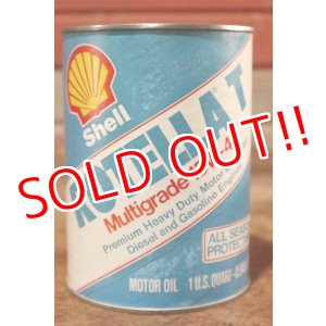 画像: dp-201001-31 Shell ROTELLA T / One Quart Motor Oil Can