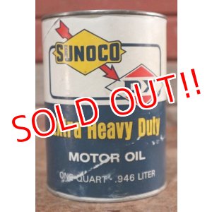 画像: dp-201001-36 SUNOCO DX / One Quart Motor Oil Can