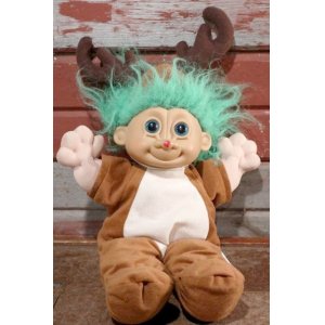 画像: ct-201001-28 Trolls / RUSS 1980's-1990's Rudolph the Red-nosed Reindeer Plush Doll