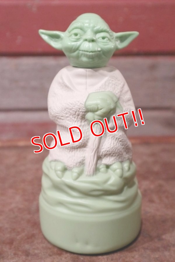 画像1: ct-201001-94 STAR WARS / Yoda 1981 Bubble Bath Bottle