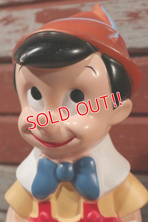 画像2: ct-201001-65 Pinocchio / Play Pal Plastic 1970's Coin Bank