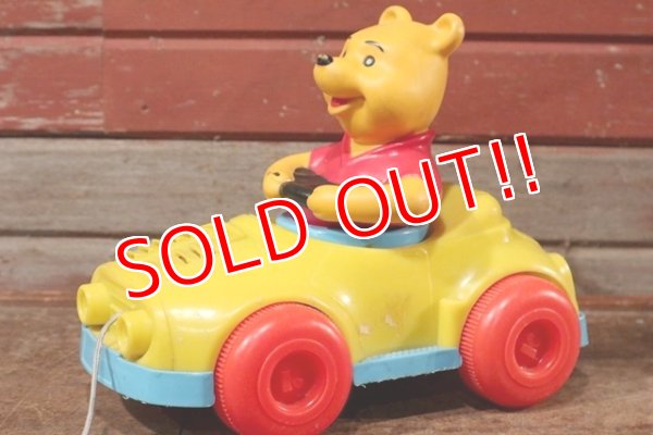 画像3: ct-201001-76 Winnie the Pooh / Kohner Bros 1970's Pull Toy