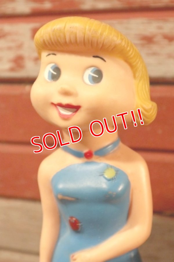 画像2: ct-201001-40 Wilma Flintstone / Knickerbocker 1960's Rubber Doll