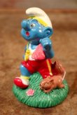 画像1: ct-201101-01 Smurfs / 1998 Candy Topper "Jogging"