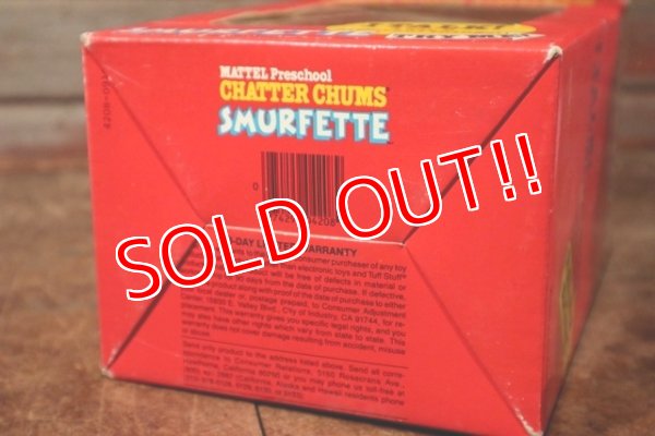 画像8: ct-201001-41 Smurfette / Mattel 1983 Chatter Chums (Box)