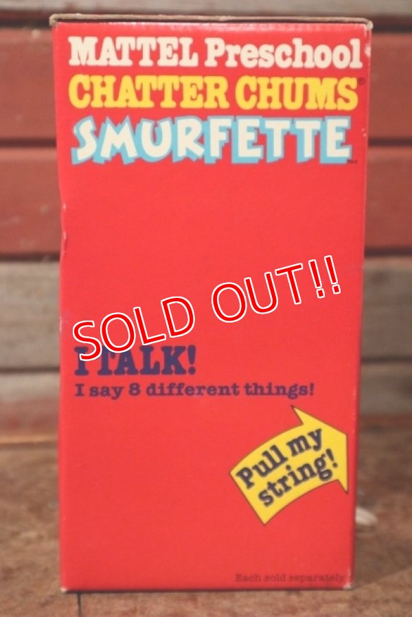 画像5: ct-201001-41 Smurfette / Mattel 1983 Chatter Chums (Box)