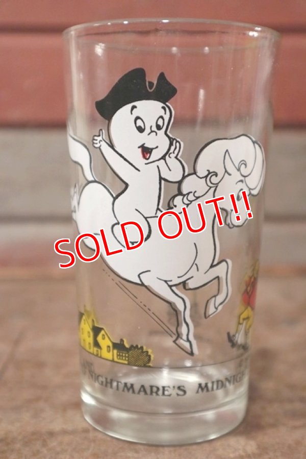 画像1: gs-201001-12 Casper & Nightmare / Arby's 1970's Novelty Glass