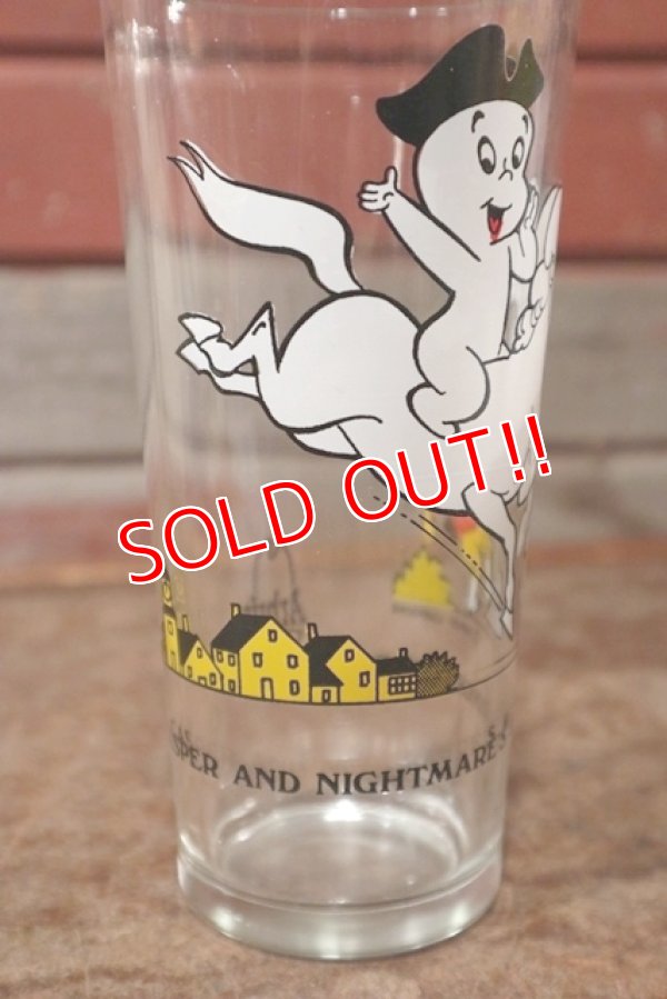 画像3: gs-201001-13 Casper & Nightmare / Arby's 1970's 16 oz. Glass