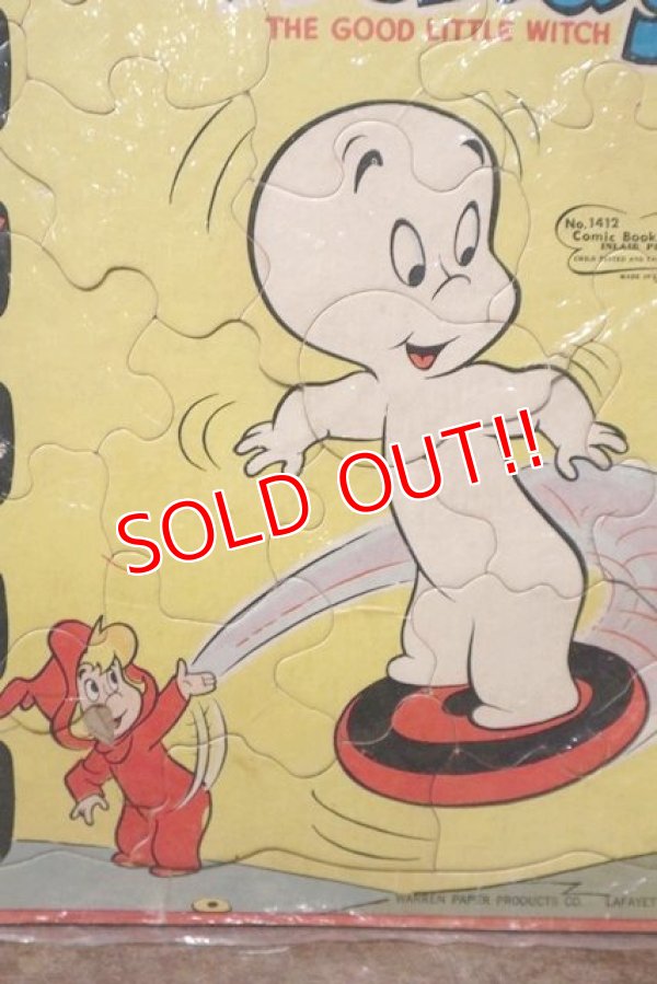 画像2: ct-201001-97 Casper and Wendy / 1960's Frame Tray Puzzle