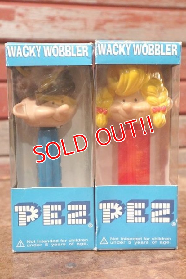 画像1: ct-201101-18 Funko Wacky Wobbler / 1990's PEZ BOY & PEZ GIRL