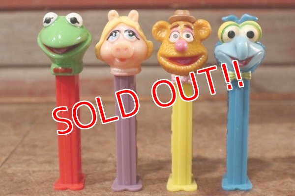 画像1: pz-201101-01 The Muppets / 1990's PEZ Dispenser Set of 4