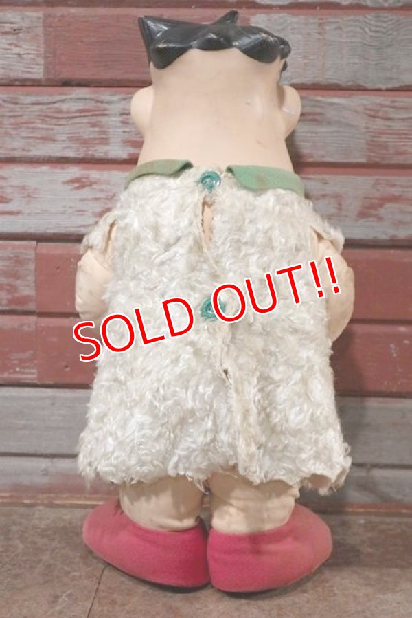 画像4: ct-201101-17 Fred Flintstone / Knickerbocker 1960's Rubber Face Doll