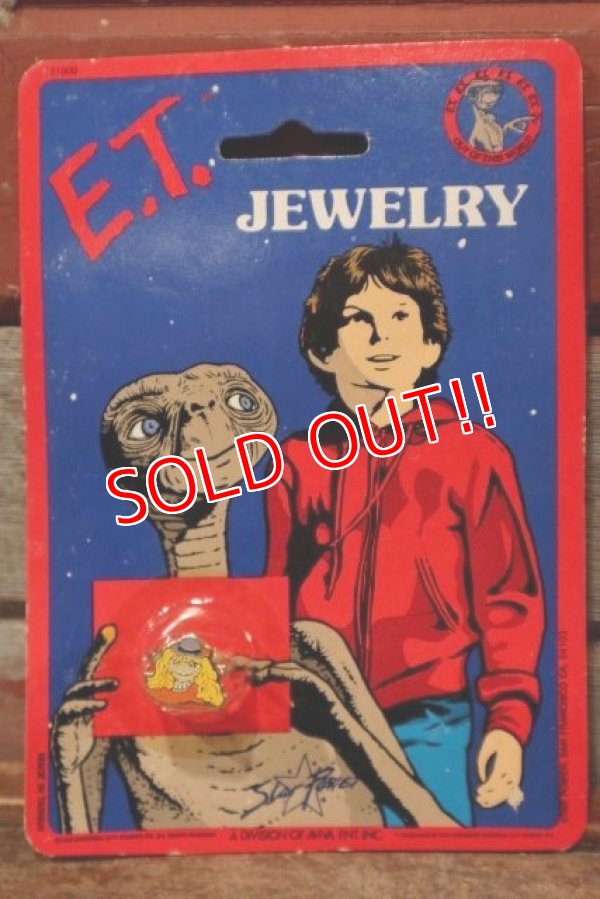 画像1: ct-201101-33 E.T. / 1980's Jewelry Ring "E.T."