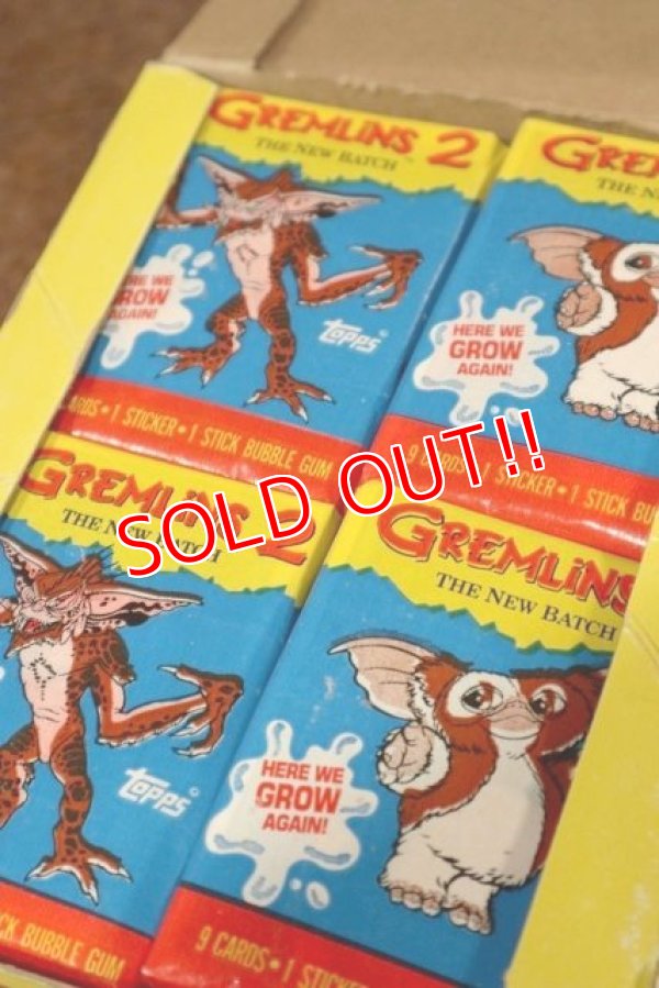 画像2: ct-201101-77 GREMLiNS 2  / Topps 1990 Trading Card Box