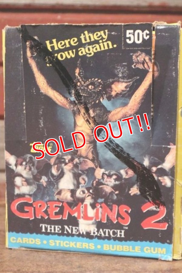 画像1: ct-201101-77 GREMLiNS 2  / Topps 1990 Trading Card Box