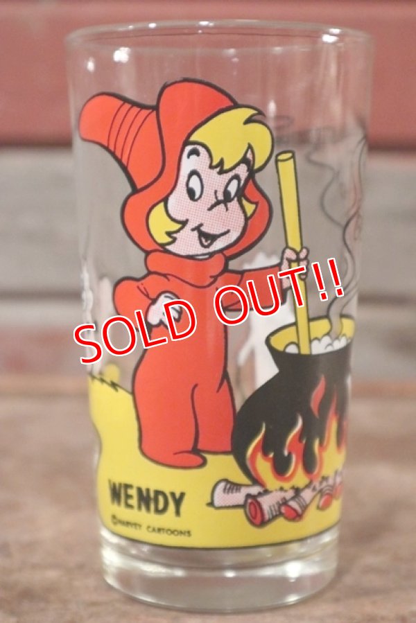 画像1: gs-201101-01 Casper / Wendy PEPSI 1970's Collector Series 8oz.Glass