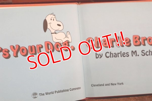 画像4: ct-201001-29 PEANUTS / 1968 "He's Your Dog,Charlie Brown!" Picture Book