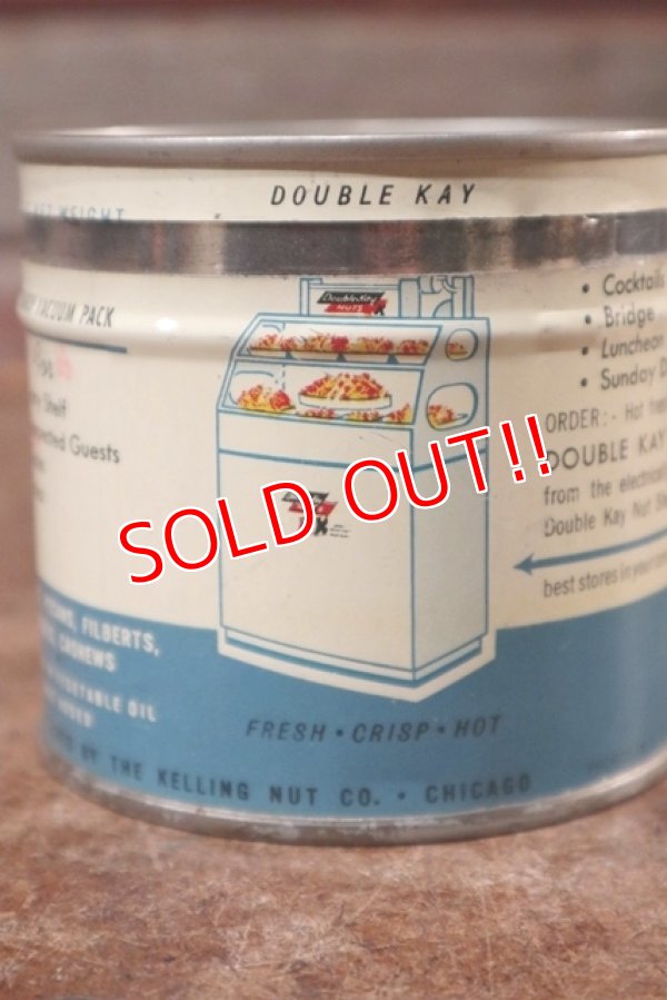 画像3: dp-201101-50 Double Kay Mixed Nuts / Vintage Tin Can