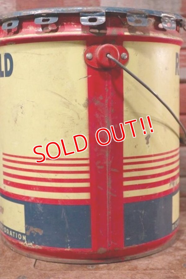画像4: dp-201101-45 RICHFIELD / 1957 5 U.S.GALLONS Oil Can