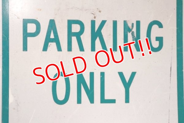 画像3: dp-201101-70 Road Sign "PERMIT PARKING ONLY"