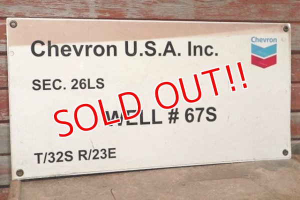 画像1: dp-201101-67 Chevron / 2000's Gas Station Sign