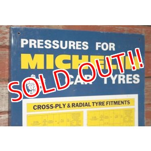 画像: dp-201101-66 MICHELIN / 1970's Metal Sign