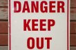 画像2: dp-201101-64 Road Sign "DANGER KEEP OUT × NO SMOKING"