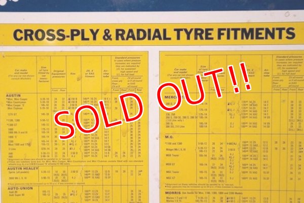 画像4: dp-201101-66 MICHELIN / 1970's Metal Sign