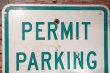 画像2: dp-201101-70 Road Sign "PERMIT PARKING ONLY"