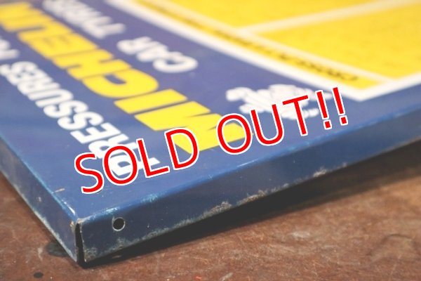 画像8: dp-201101-66 MICHELIN / 1970's Metal Sign