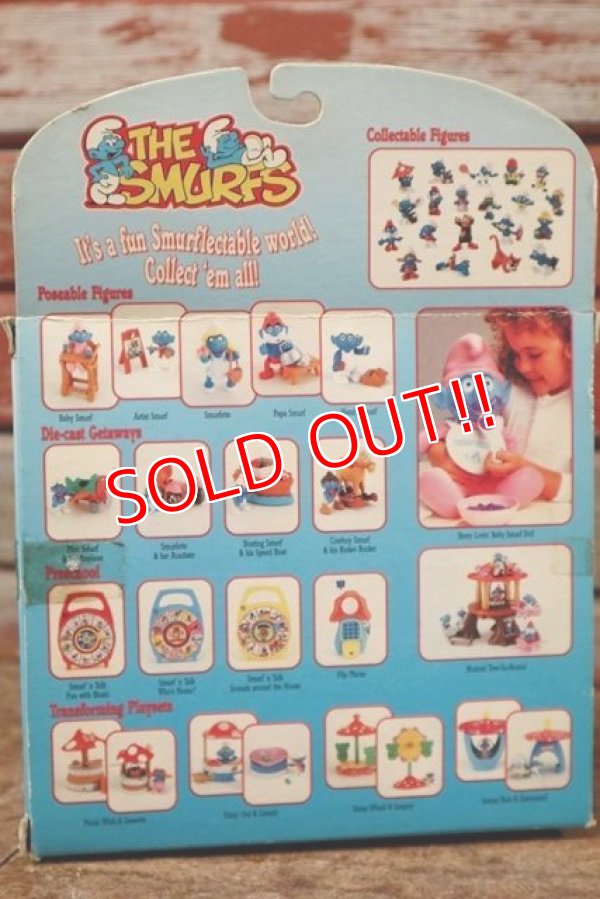 画像8: ct-201101-41 Smurf / 1990's Sassette PICNIC WISH Play Set