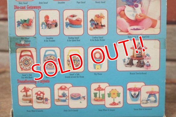 画像10: ct-201101-41 Smurf / 1990's Sassette PICNIC WISH Play Set