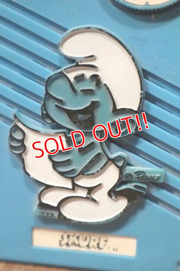 画像2: ct-201101-68 Smurf / 1980's Transistor Radio