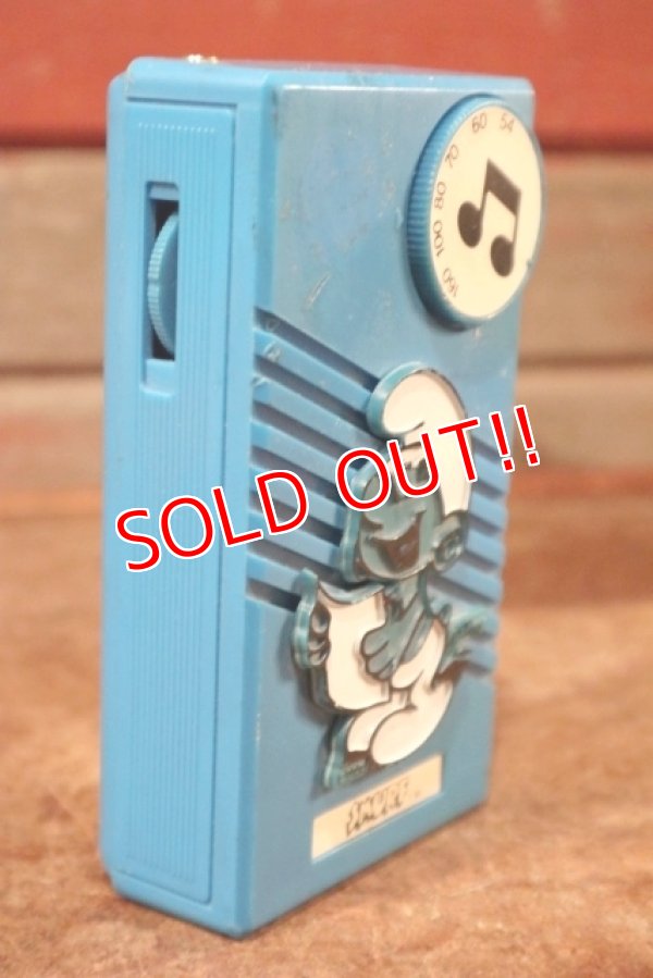 画像3: ct-201101-68 Smurf / 1980's Transistor Radio