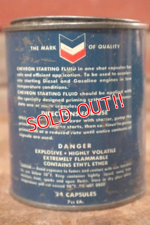 画像3: dp-201101-54 CHEVRON / 1950's Starting Fluid Can