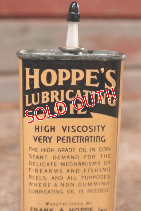 画像2: dp-201114-18 HOPPE'S LUBRICANTS OIL / Vintage Handy Can