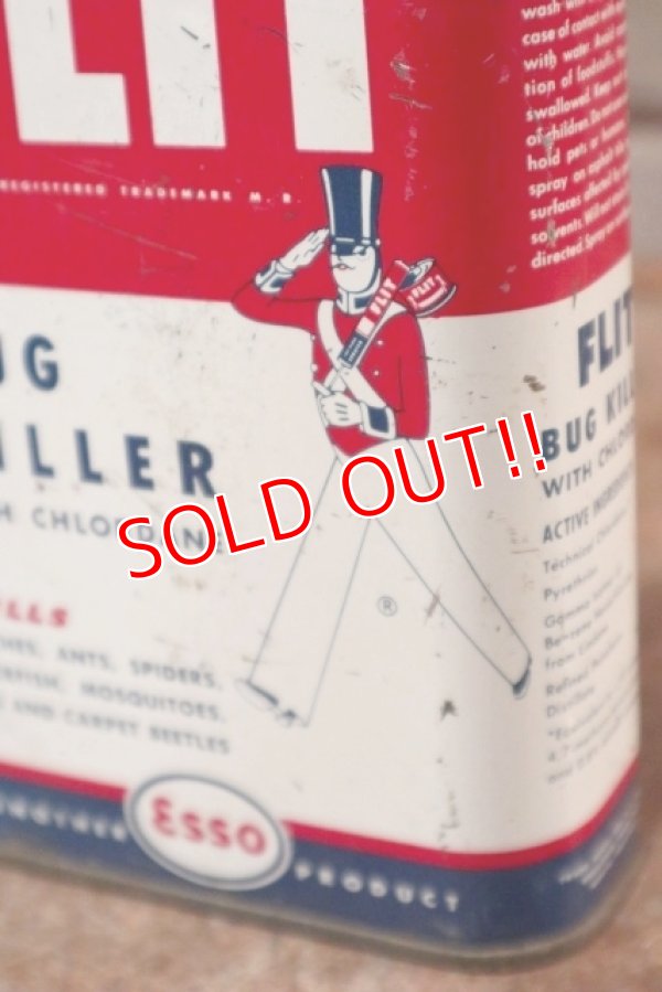 画像2: dp-201114-16 Esso / FLIT 1960's〜 BUG KILLER Can
