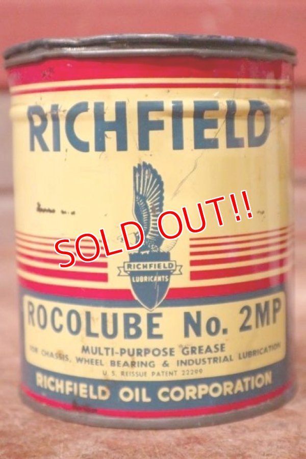 画像2: dp-201101-59 RICHFIELD / 1950's 1 POUND Can