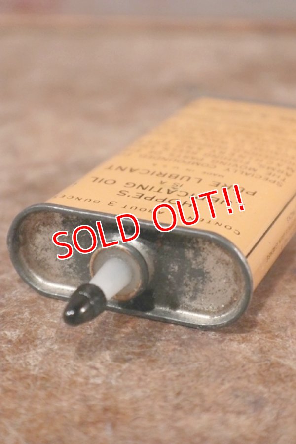 画像5: dp-201114-18 HOPPE'S LUBRICANTS OIL / Vintage Handy Can