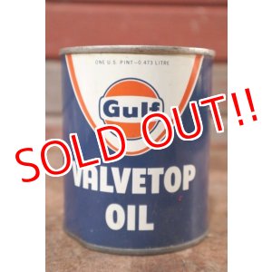 画像: dp-201101-56 Gulf / 1960's VALVETOP Oil Can
