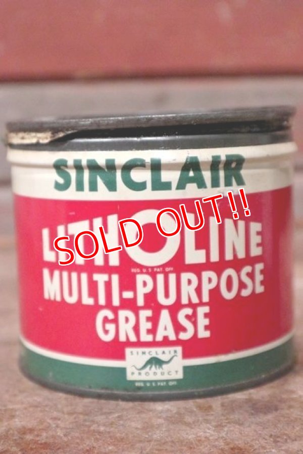 画像1: dp-201101-58 SINCLAIR / 1950's-1960's 1 LB. Grease Can