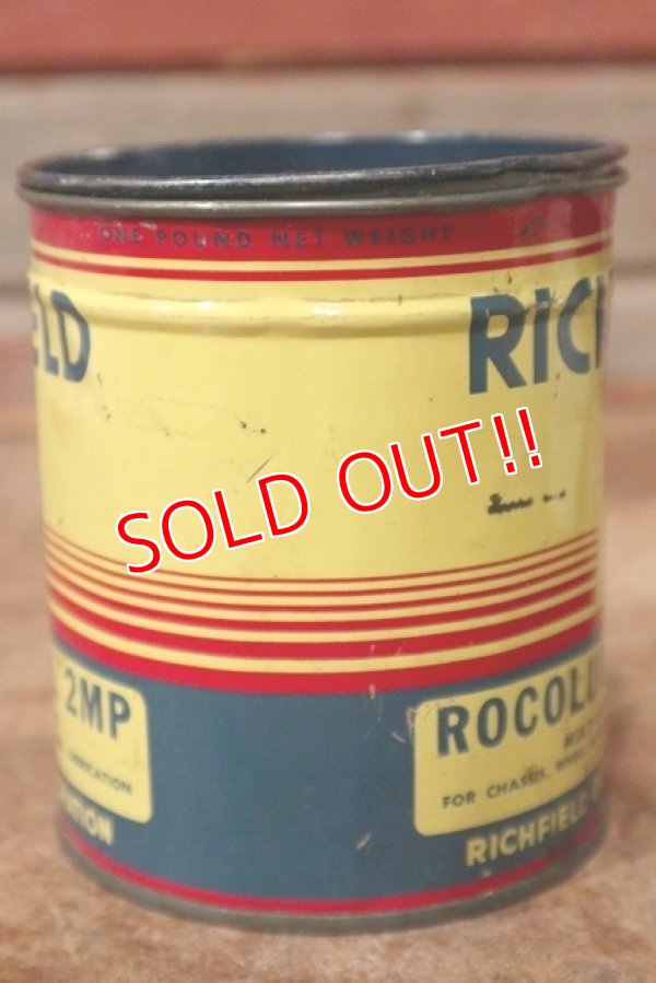 画像4: dp-201101-59 RICHFIELD / 1950's 1 POUND Can